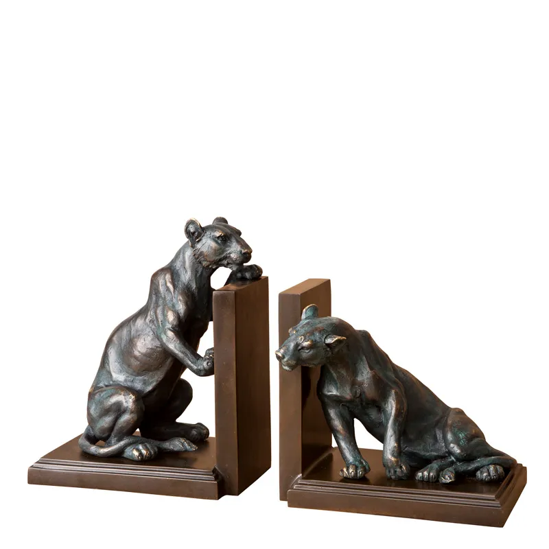 Bookend Lioness set of 2