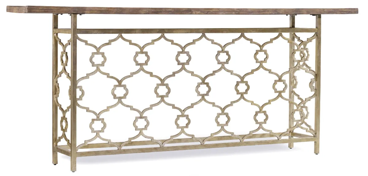 Hooker Furniture Living Room Melange Landon Hall Console