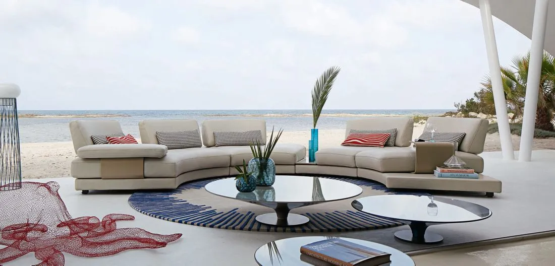 BEACH BAY Panoramic Sectional