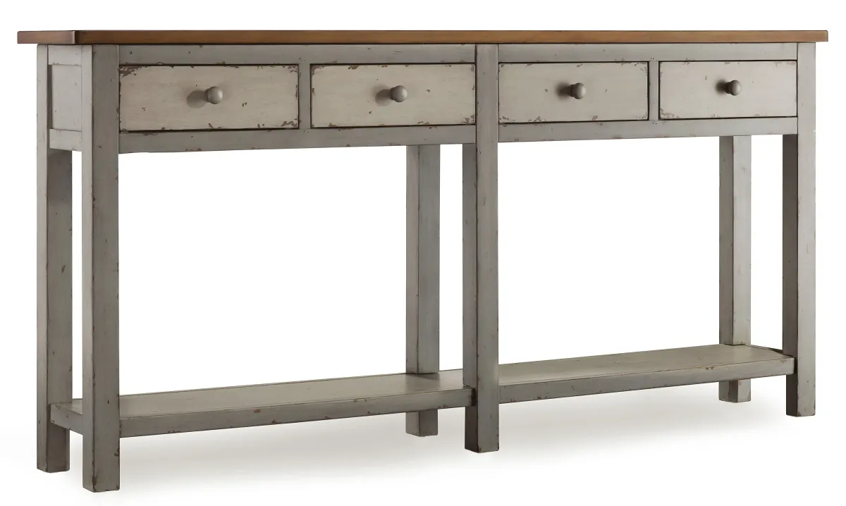 Hooker Furniture Living Room Melange Ramsey Hall Console