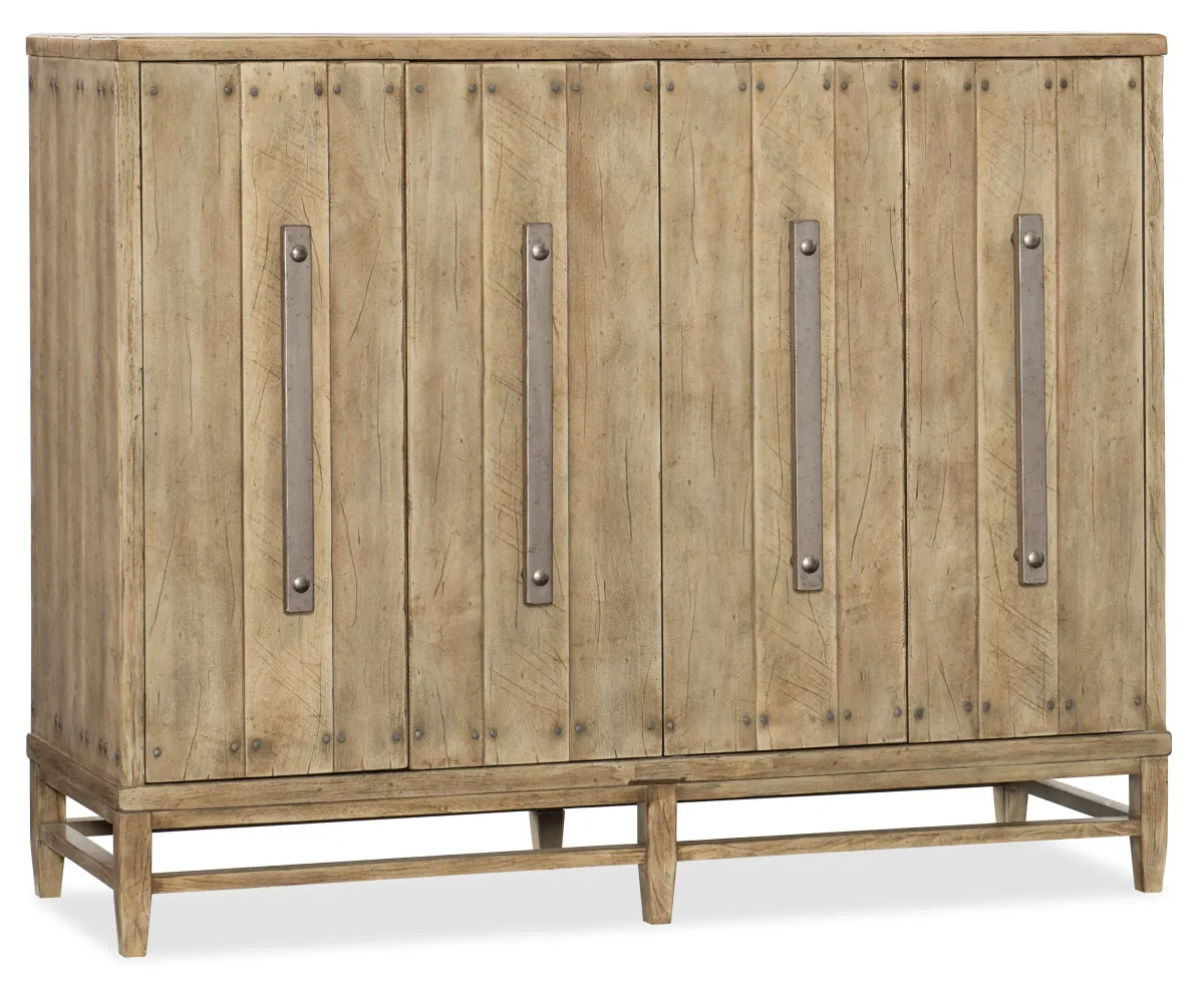 Hooker Furniture Living Room Urban Elevation Four-Door Credenza