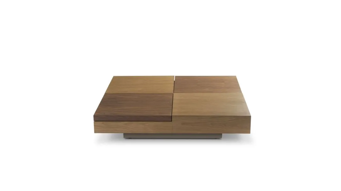 PODIUM COCKTAIL TABLE - WOOD
