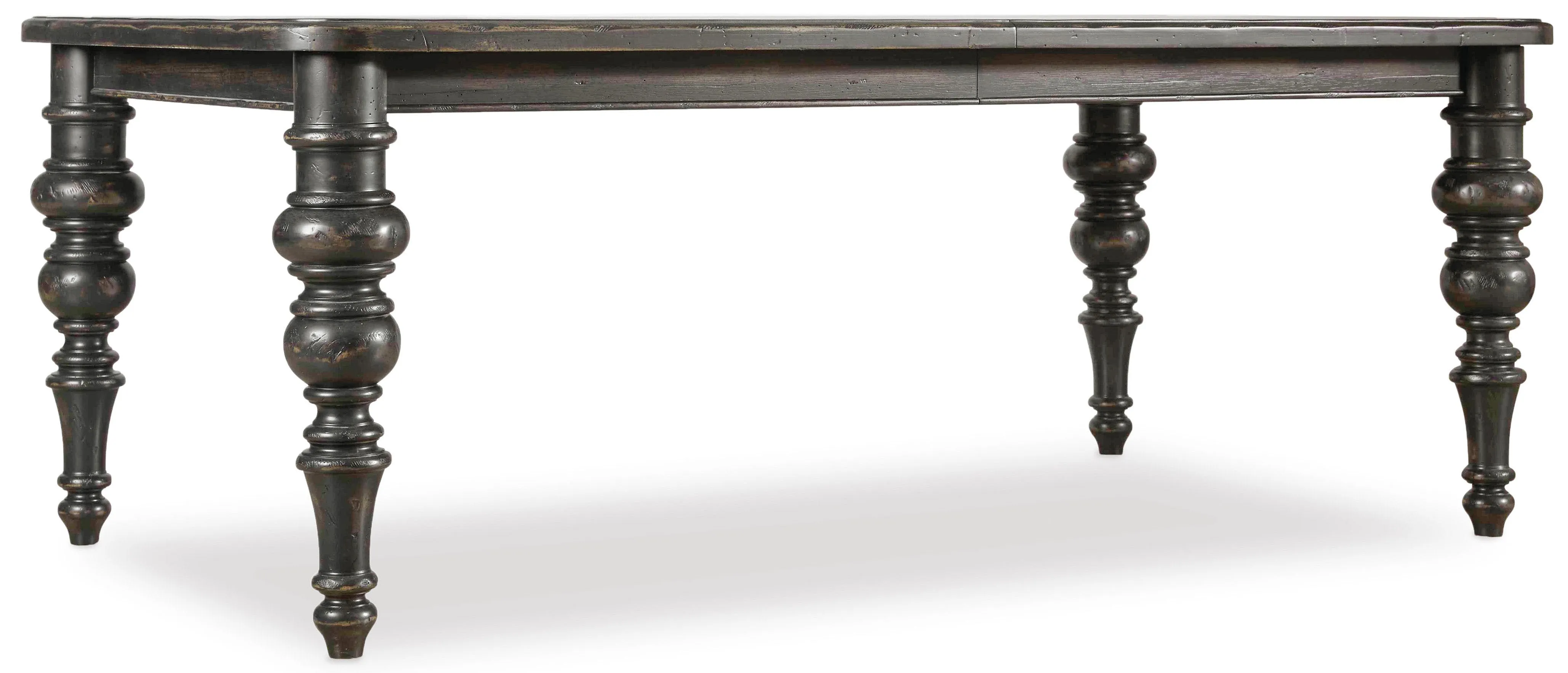 Hooker Furniture Dining Room Auberose Rect Leg Dining Table w/2-20in leaves