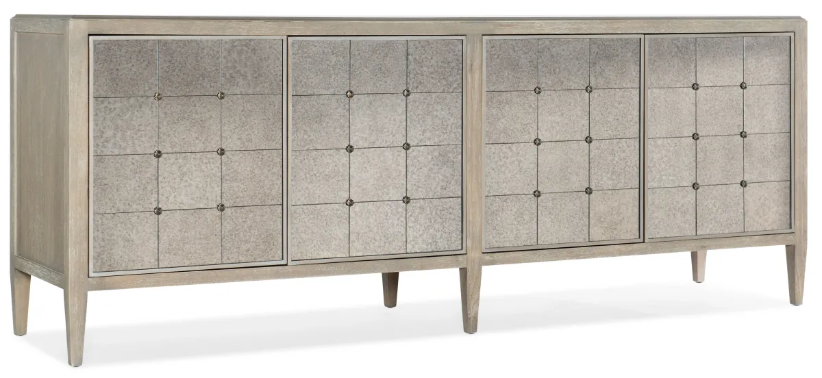 Hooker Furniture Living Room Modern Romance Four-Door Console