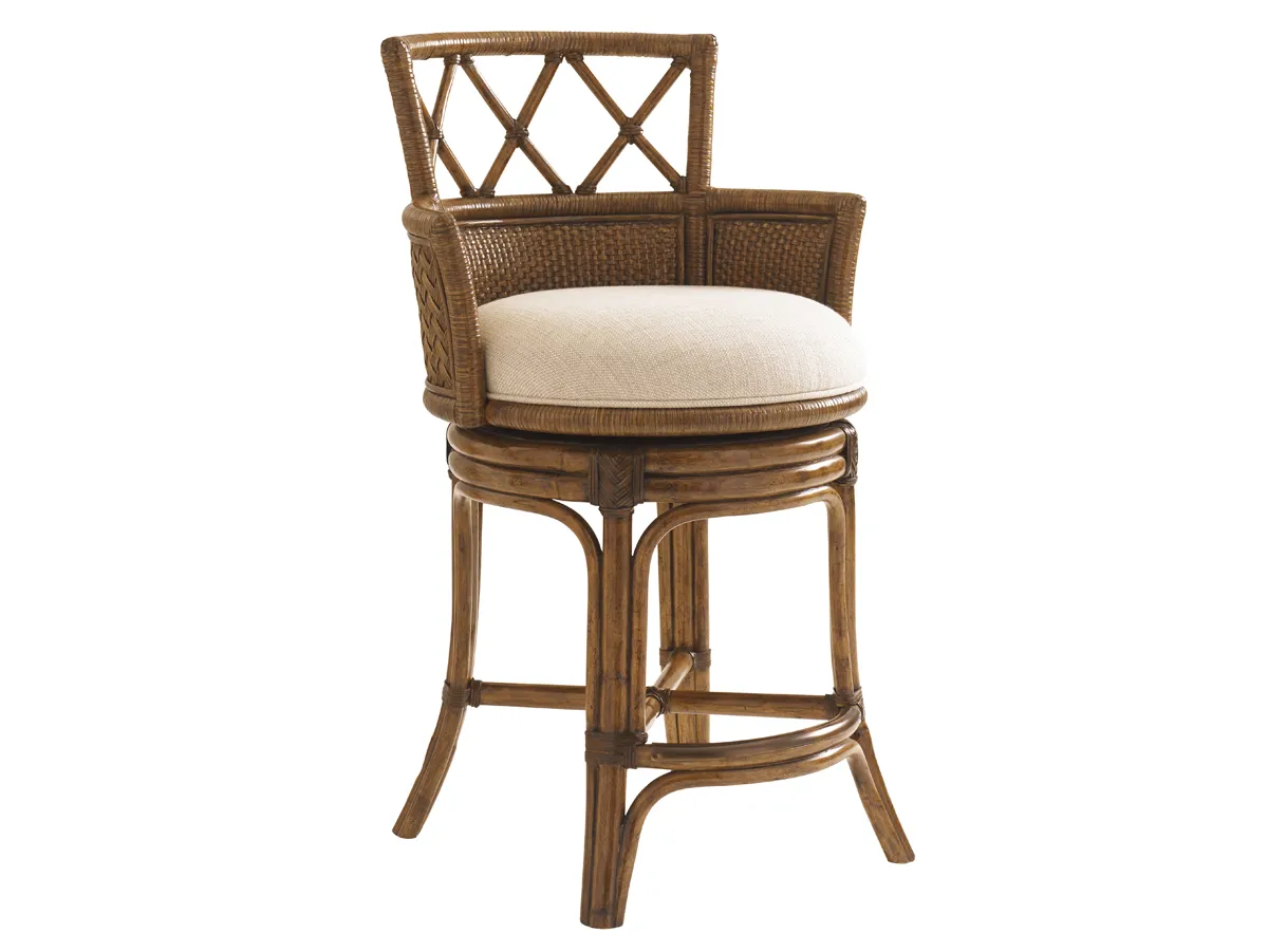 Bali Hai Kamala Bay Swivel Counter Stool