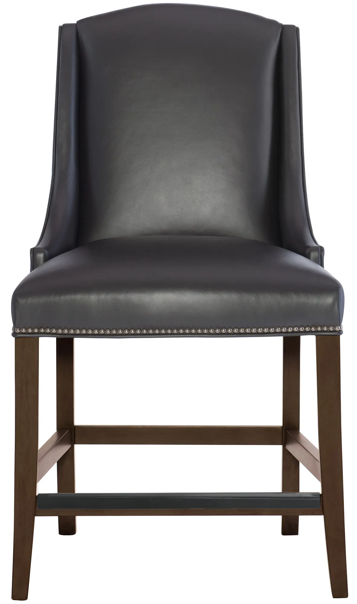 Slope Leather Counter Stool 