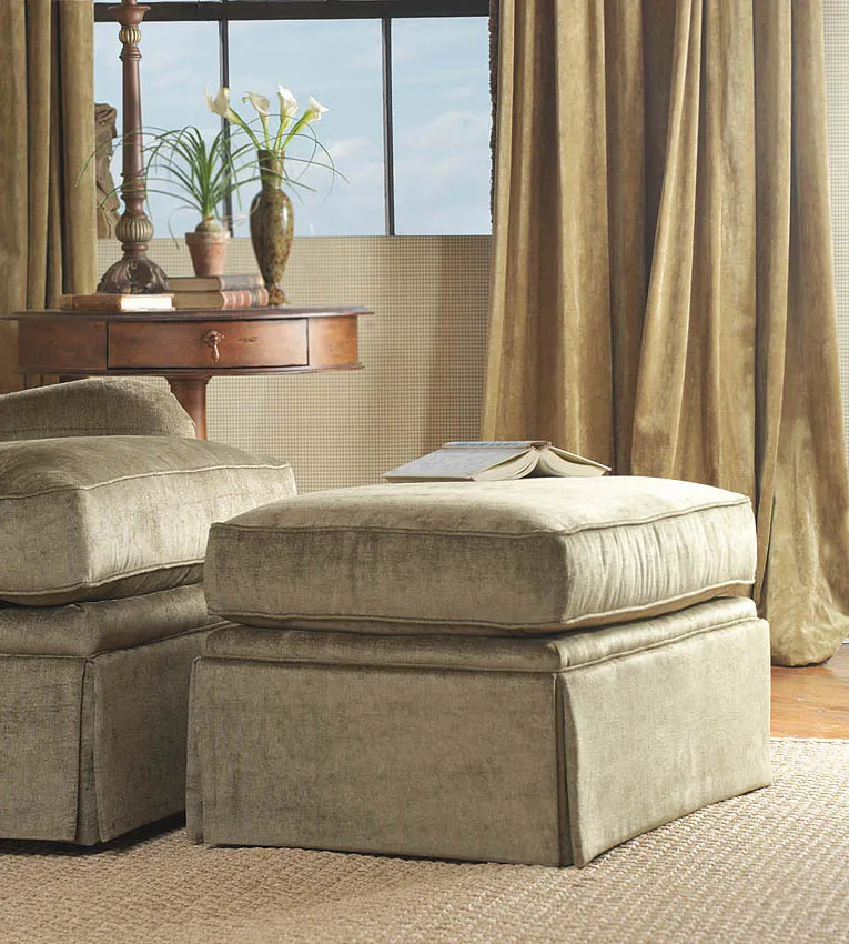 Gloucester Skirted Ottoman