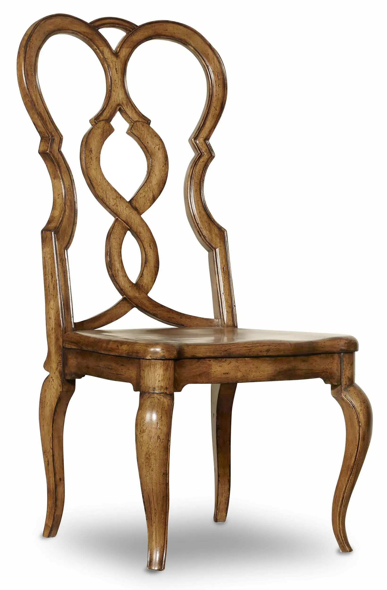 Hooker Furniture Dining Room Auberose Splatback Wood Seat Side Chair