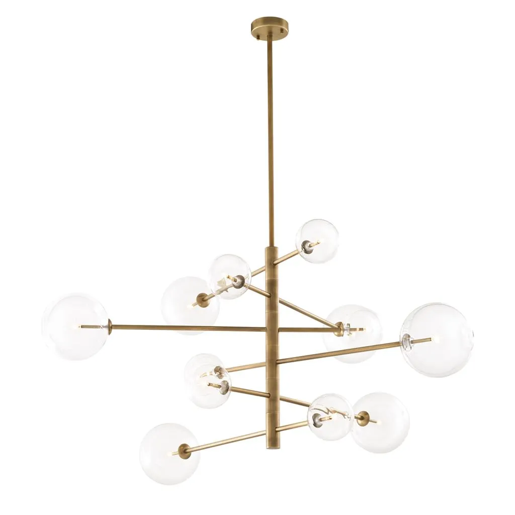 Chandelier Argento L