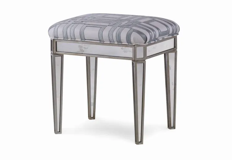 Sadie Mirrored Stool