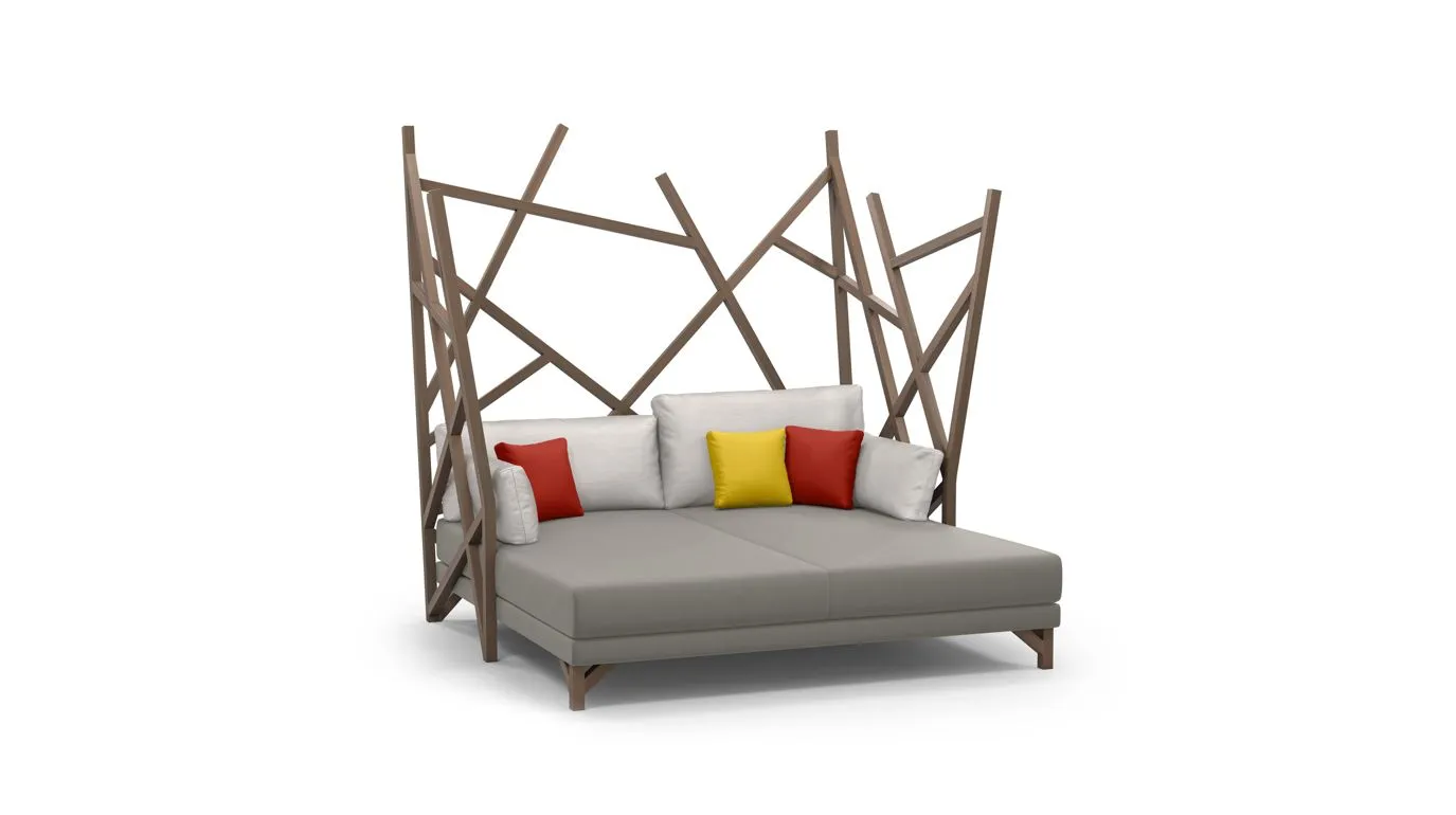 SAGA DOUBLE LOUNGE CHAIR