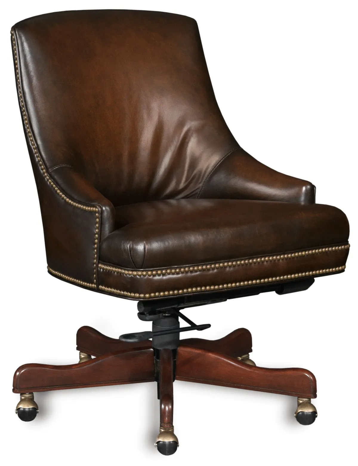 Hooker Furniture Home Office Heidi Executive Swivel Tilt Arm Chair