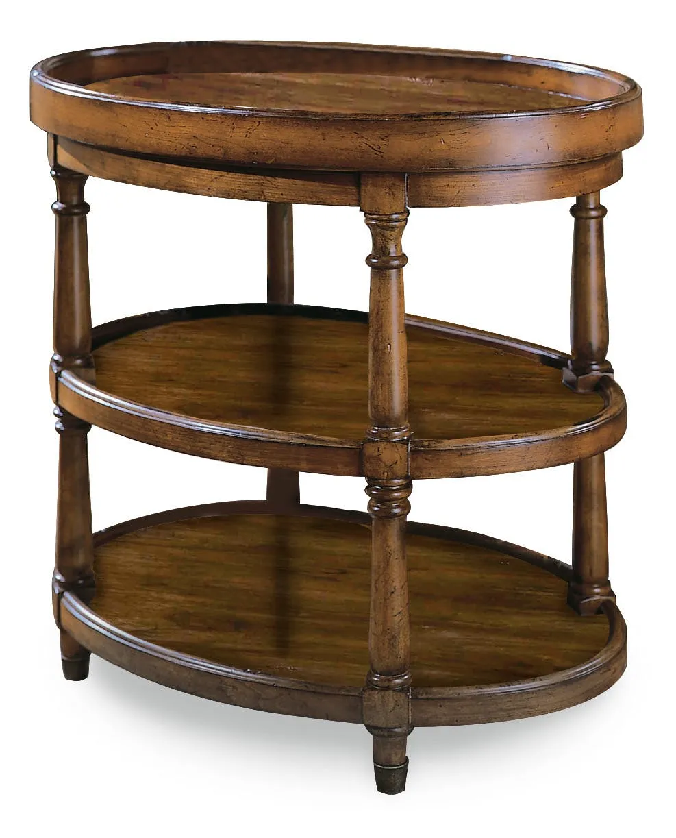 Hooker Furniture Living Room Oval Accent Table