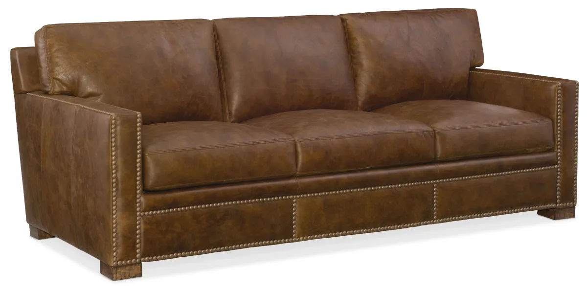 Hooker Furniture Living Room Jax Stationary Sofa