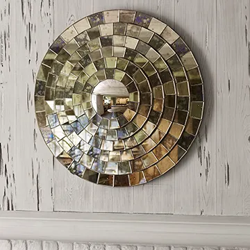 Ambella Mosaic Mirror - Round