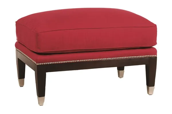 French Deco Ottoman