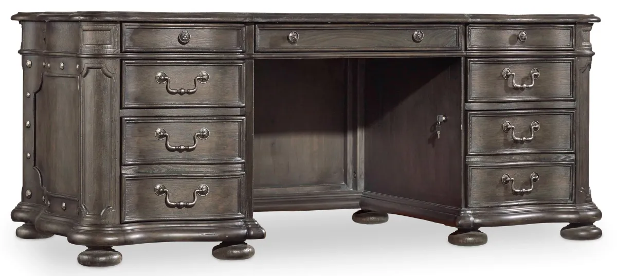 Hooker Furniture Home Office Vintage West Executive Desk