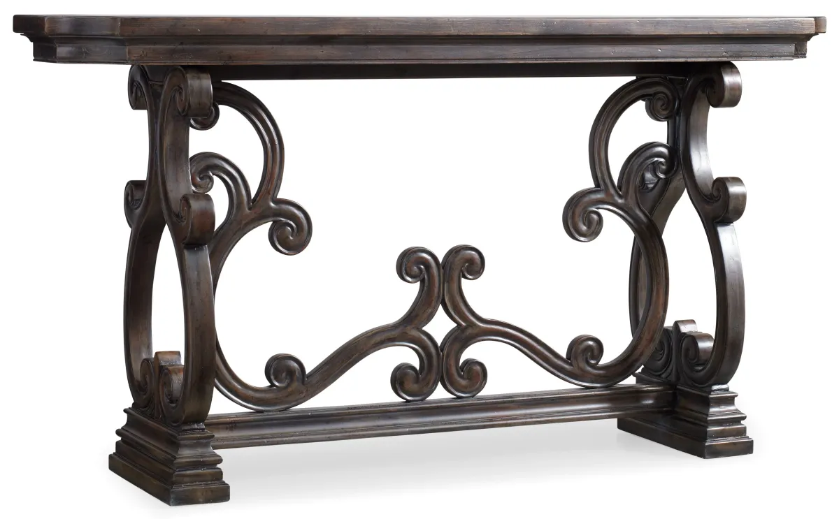 Hooker Furniture Living Room DaValle Scroll Console