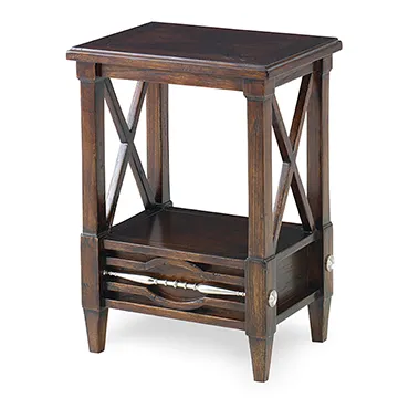 Ambella Spindle Mini Table Walnut