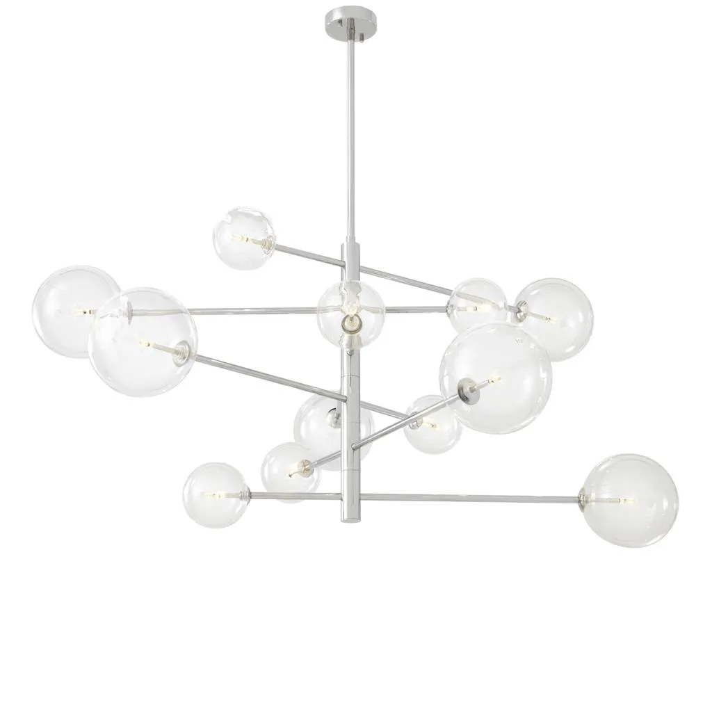 Chandelier Argento L