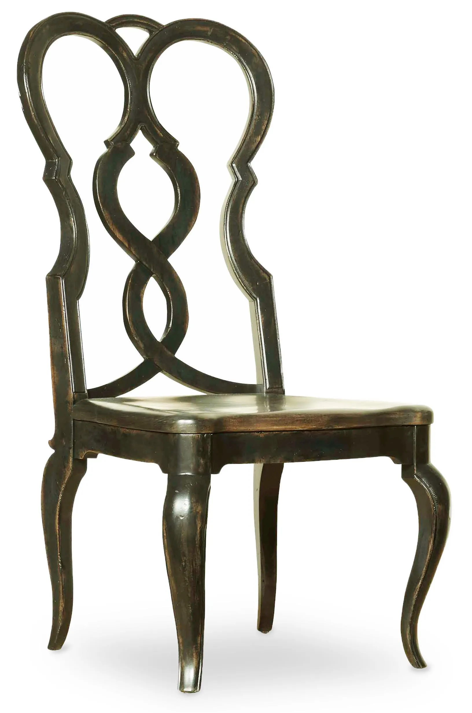 Hooker Furniture Dining Room Auberose Splatback Wood Seat Side Chair