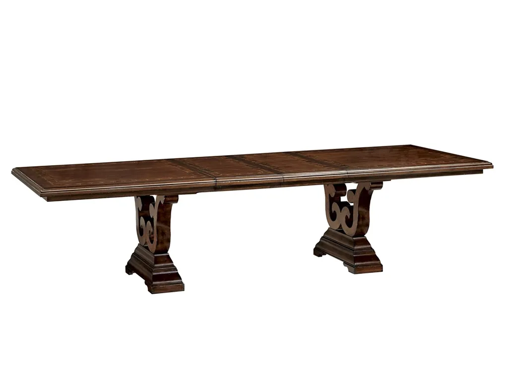 装饰支架长餐桌