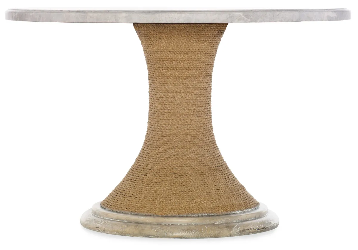 Hooker Furniture Dining Room Amani 48in Round Pedestal Dining Table