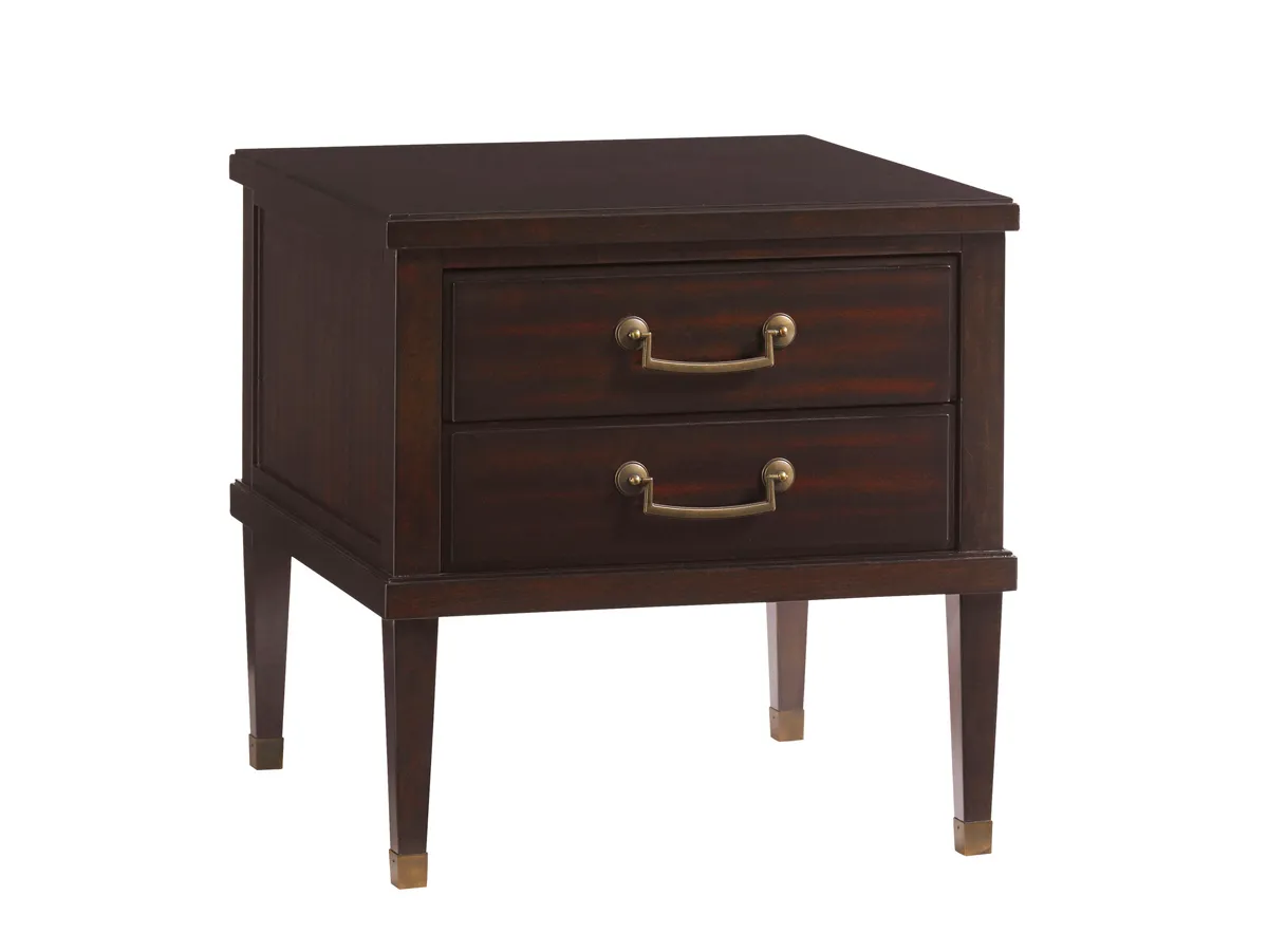 Kensington Place Chandler Drawer Lamp Table