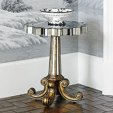 Ambella Voranado Fluted Accent Table
