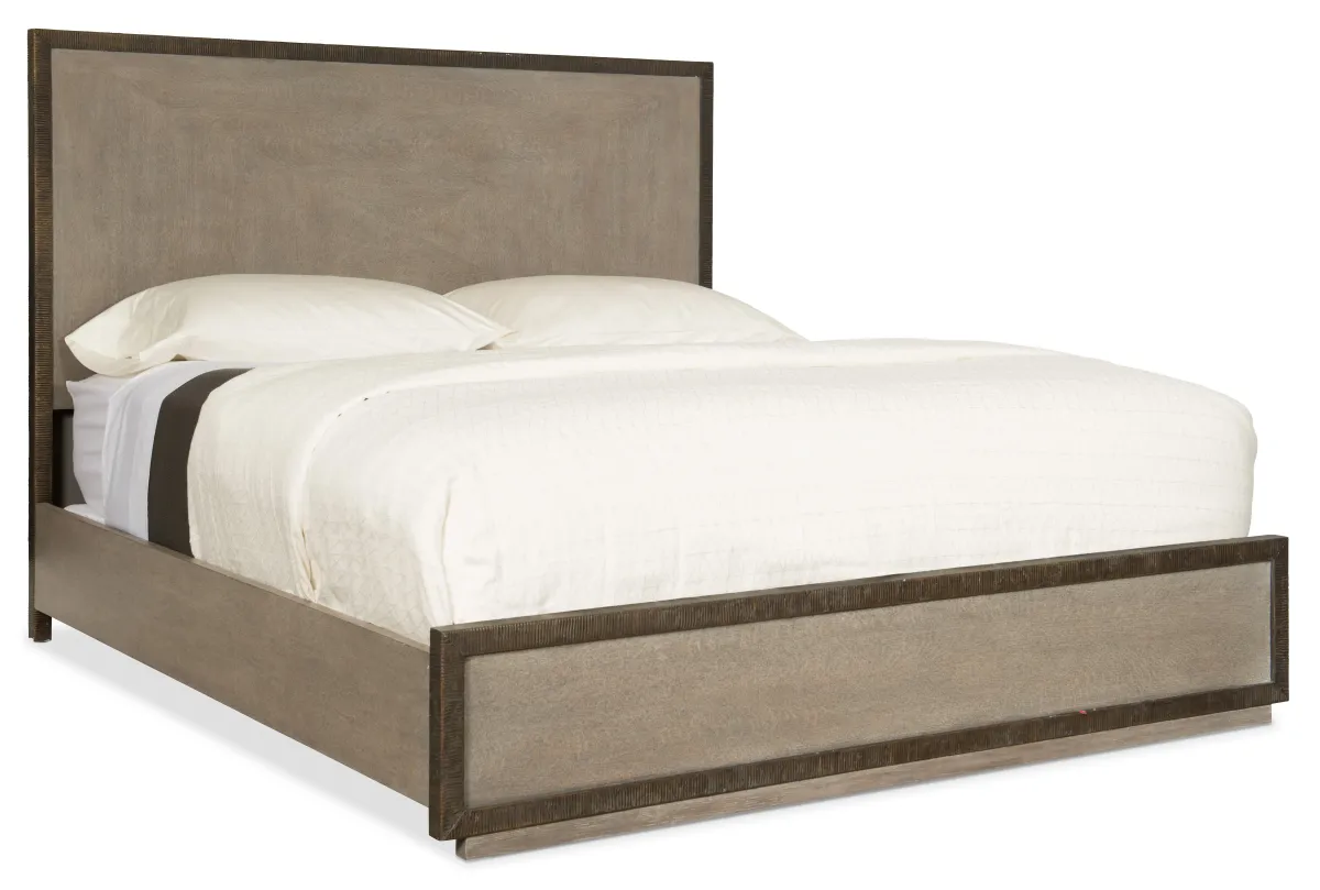 Hooker Furniture Bedroom Miramar Carmel Simone King Metal Frame Bed