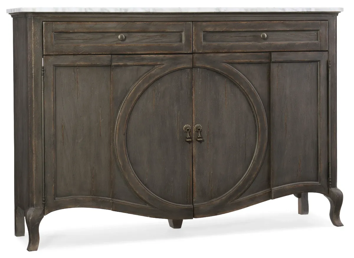 Hooker Furniture Living Room Arabella Four-Door Two-Drawer Credenza