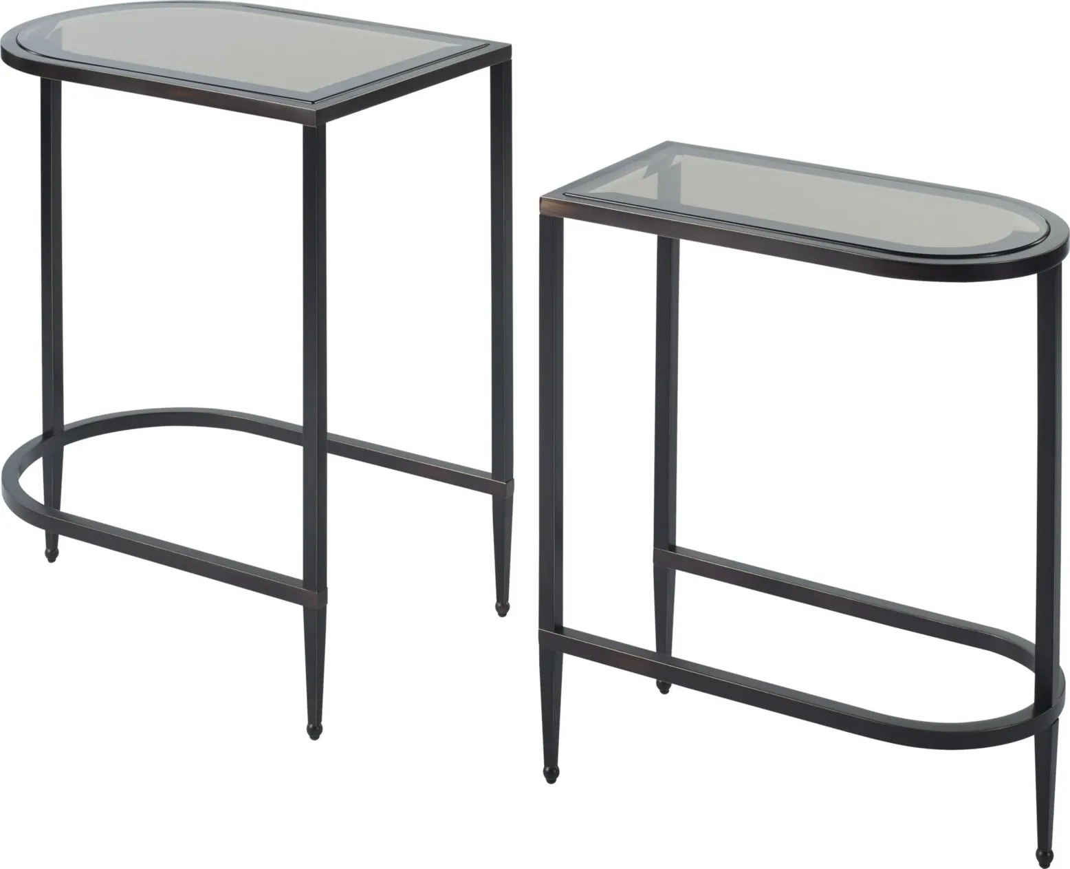 Iron Eye Nesting Accent Tables