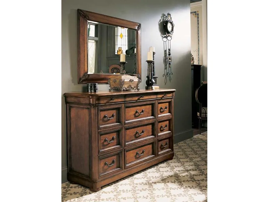 骑士干红梳妆镜