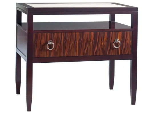 Bedside Table with Rosewood