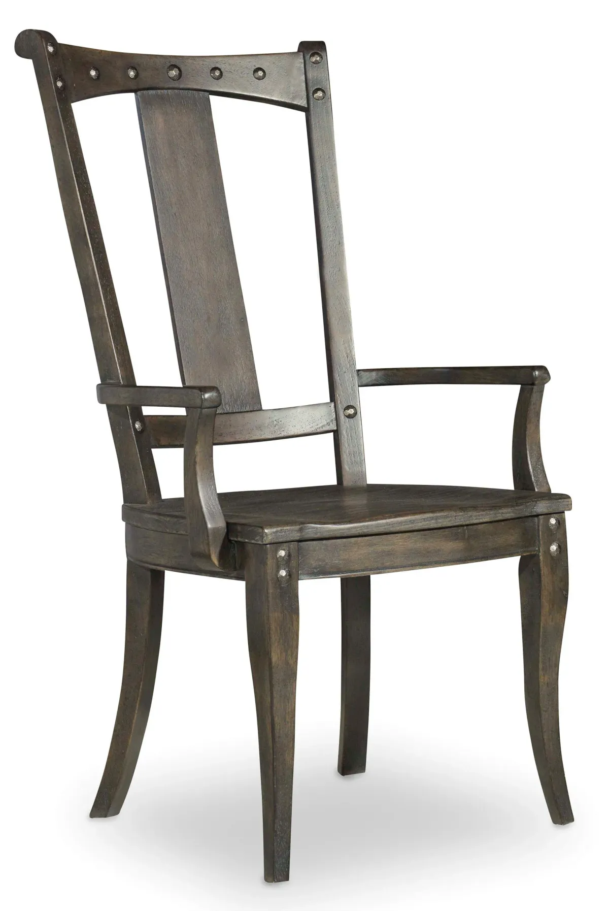 Hooker Furniture Dining Room Vintage West Splatback Arm Chair