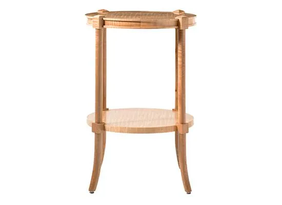 Maple Chairside Table