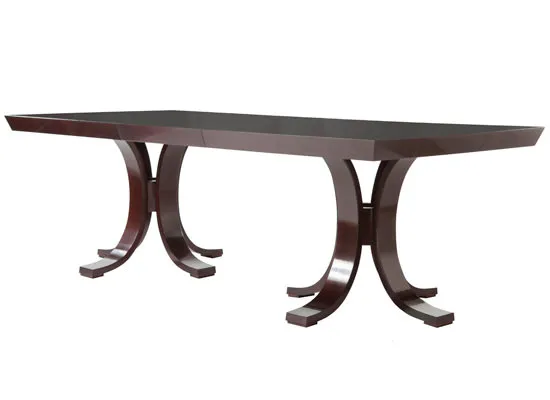 Mark Double Pedestal Table