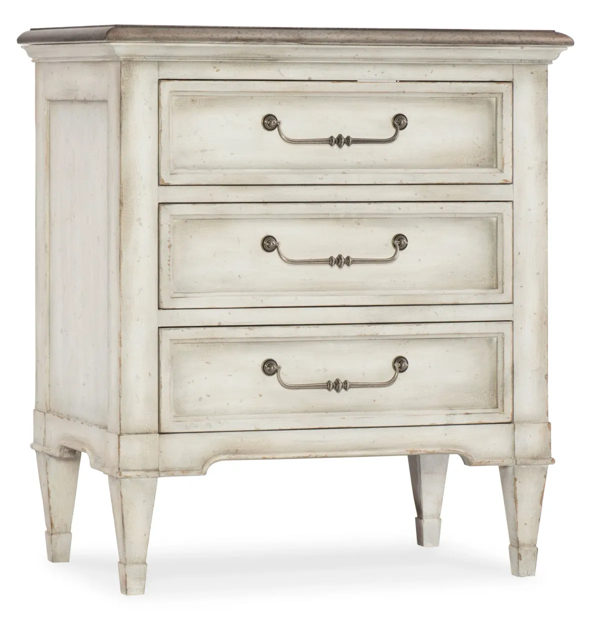 Hooker Furniture Bedroom Arabella Three-Drawer Nightstand