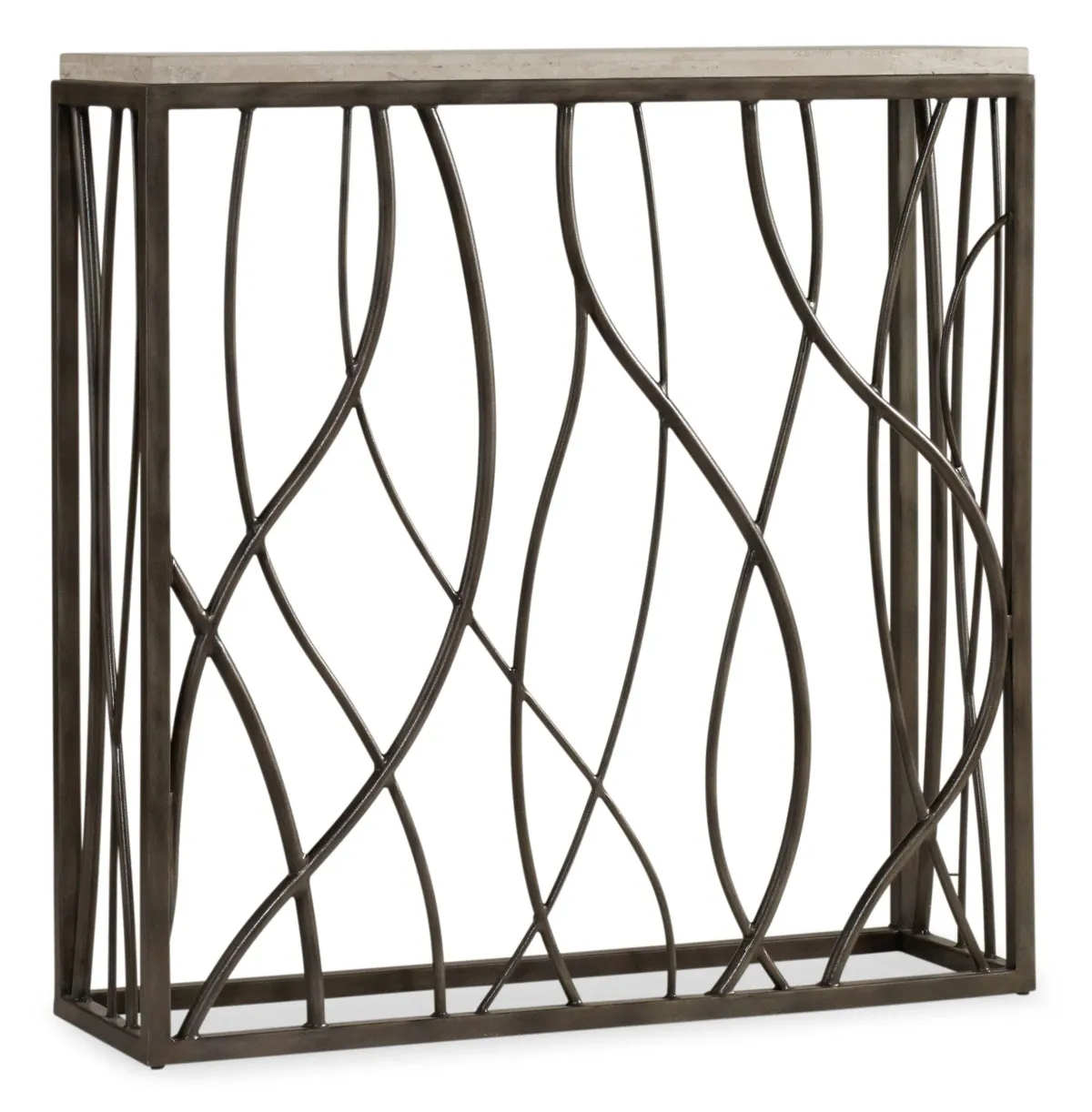 Hooker Furniture Living Room Thin Metal Console
