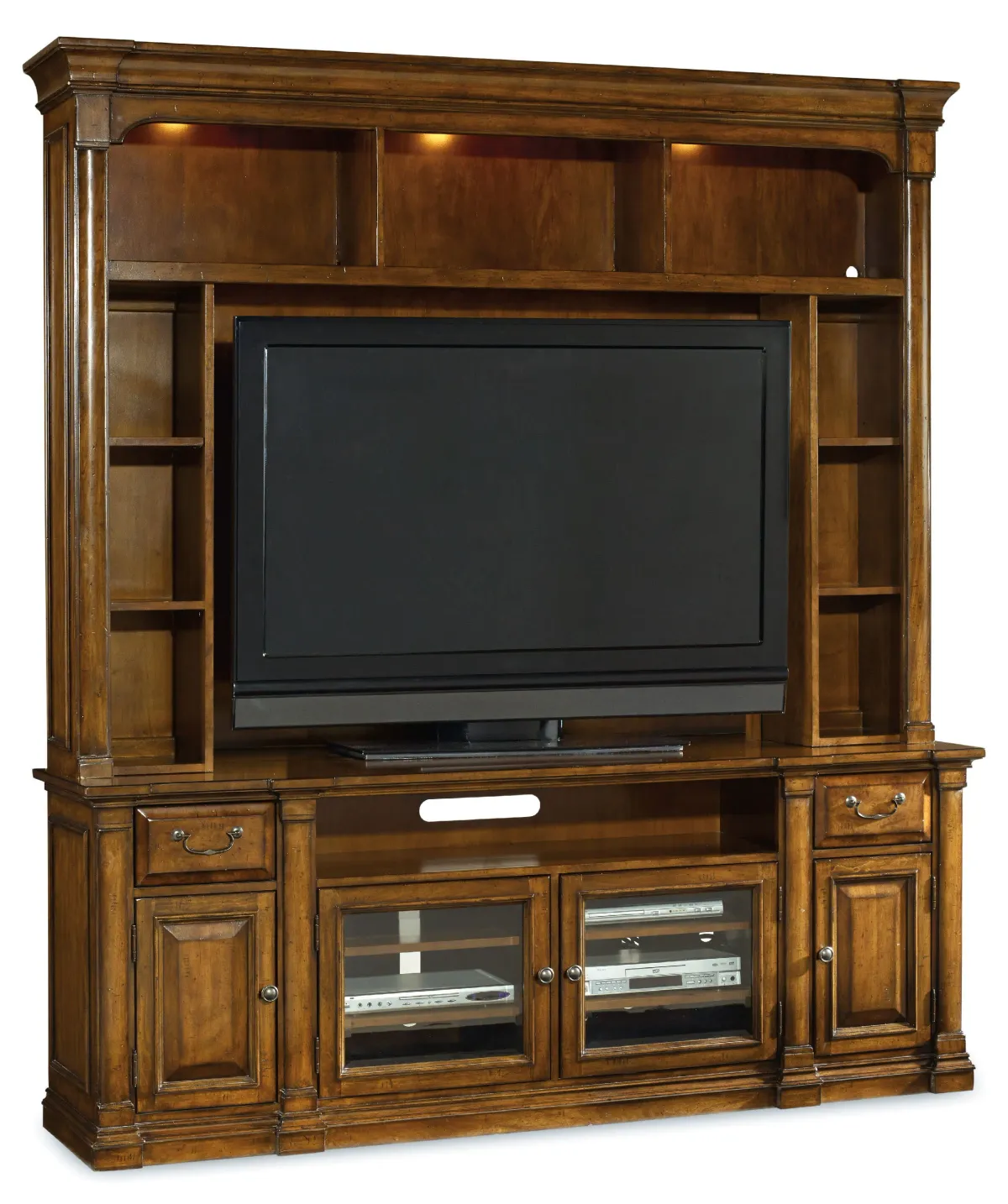 Hooker Furniture Home Entertainment Tynecastle Two Piece Entertainment Group