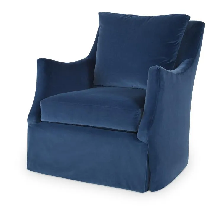 Sullivan Skirted Swivel Chair