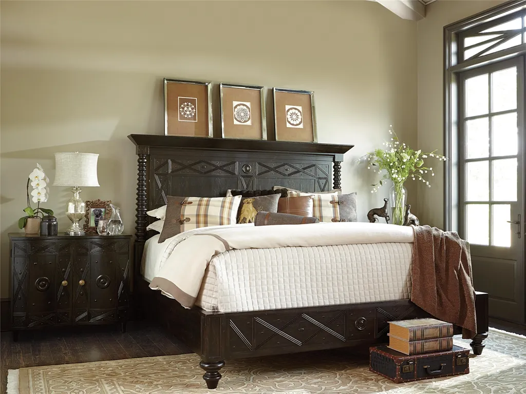 鲍嘉平台皇帝床