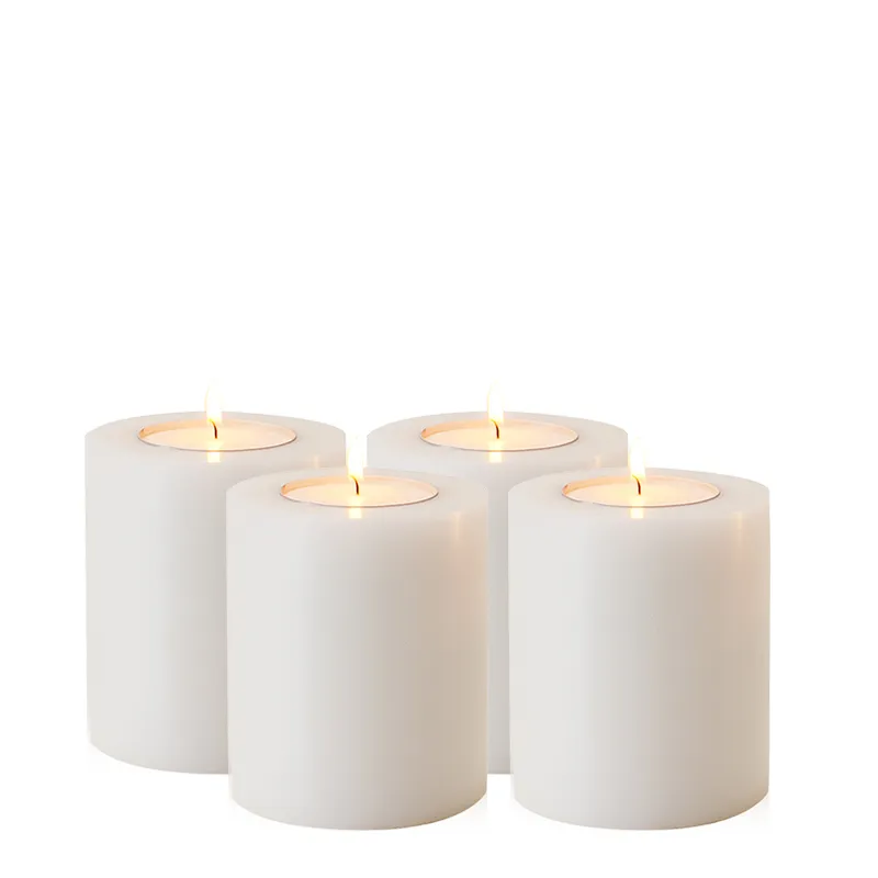 Artificial Candle set of 4