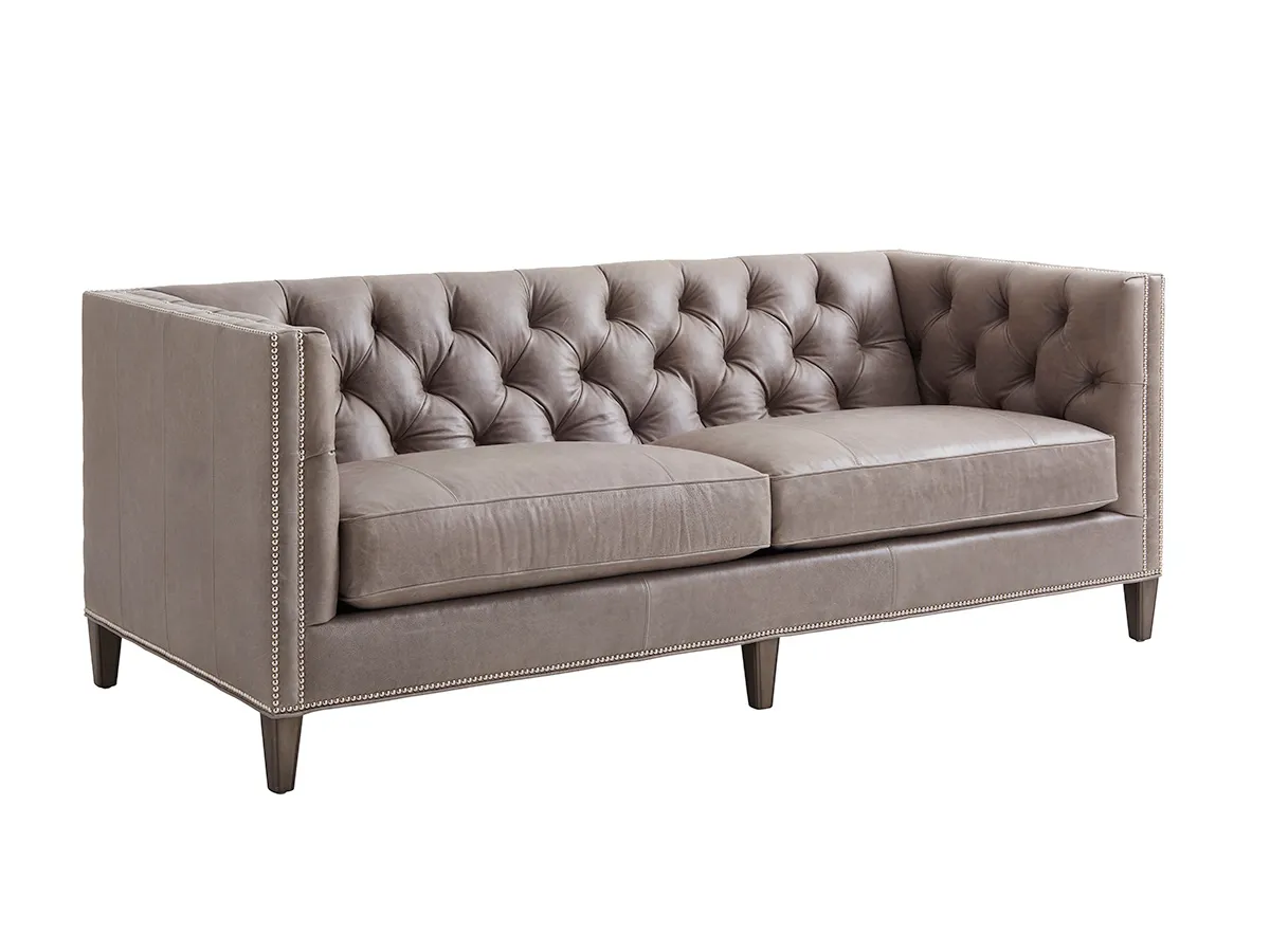 Ariana Camille Leather Sofa
