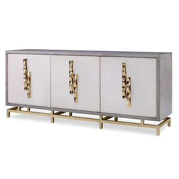 Origami Multi-Use Cabinet - Ash Grey / L