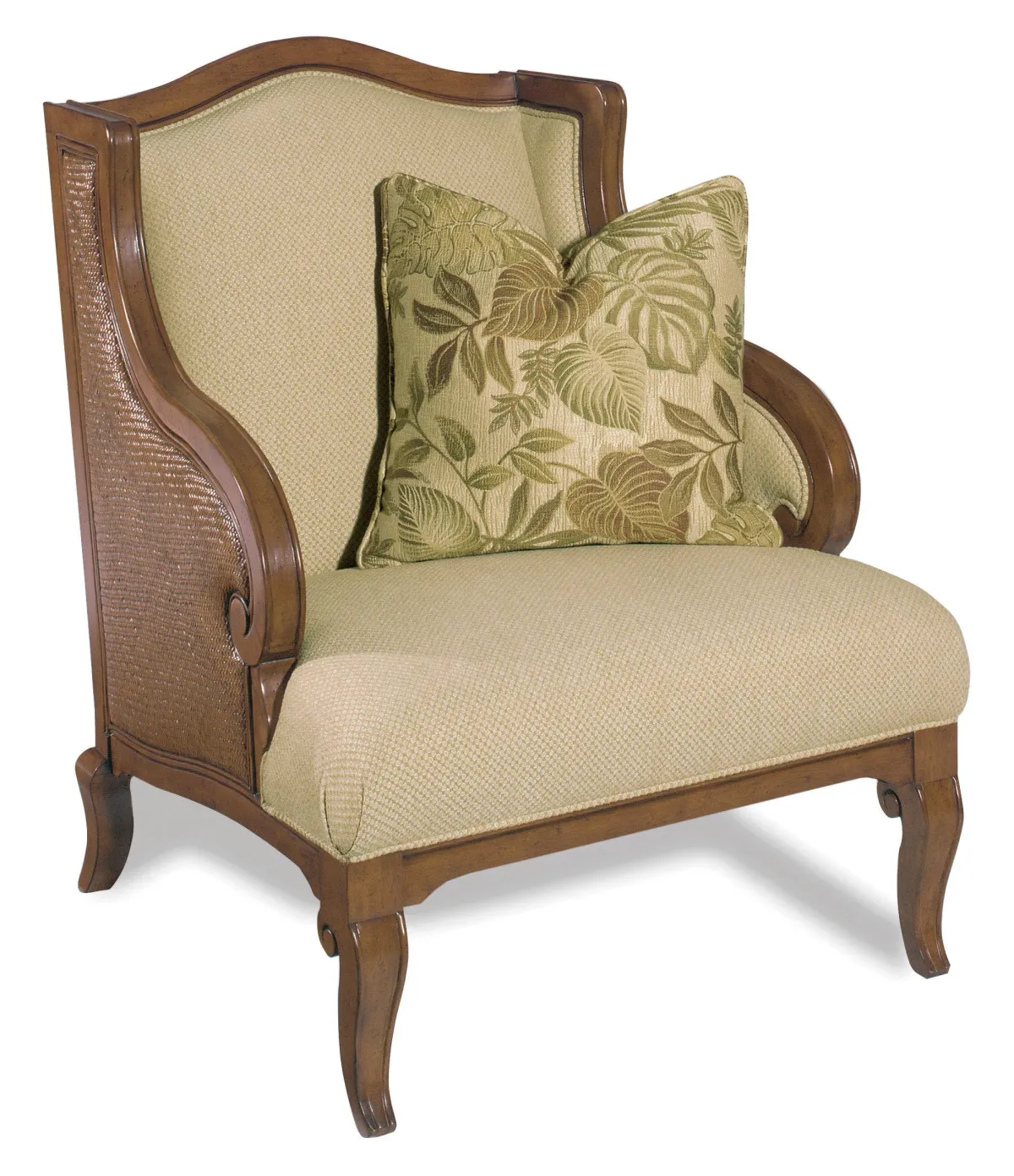 Hooker Furniture Living Room Windward Dart Honey Club Chair