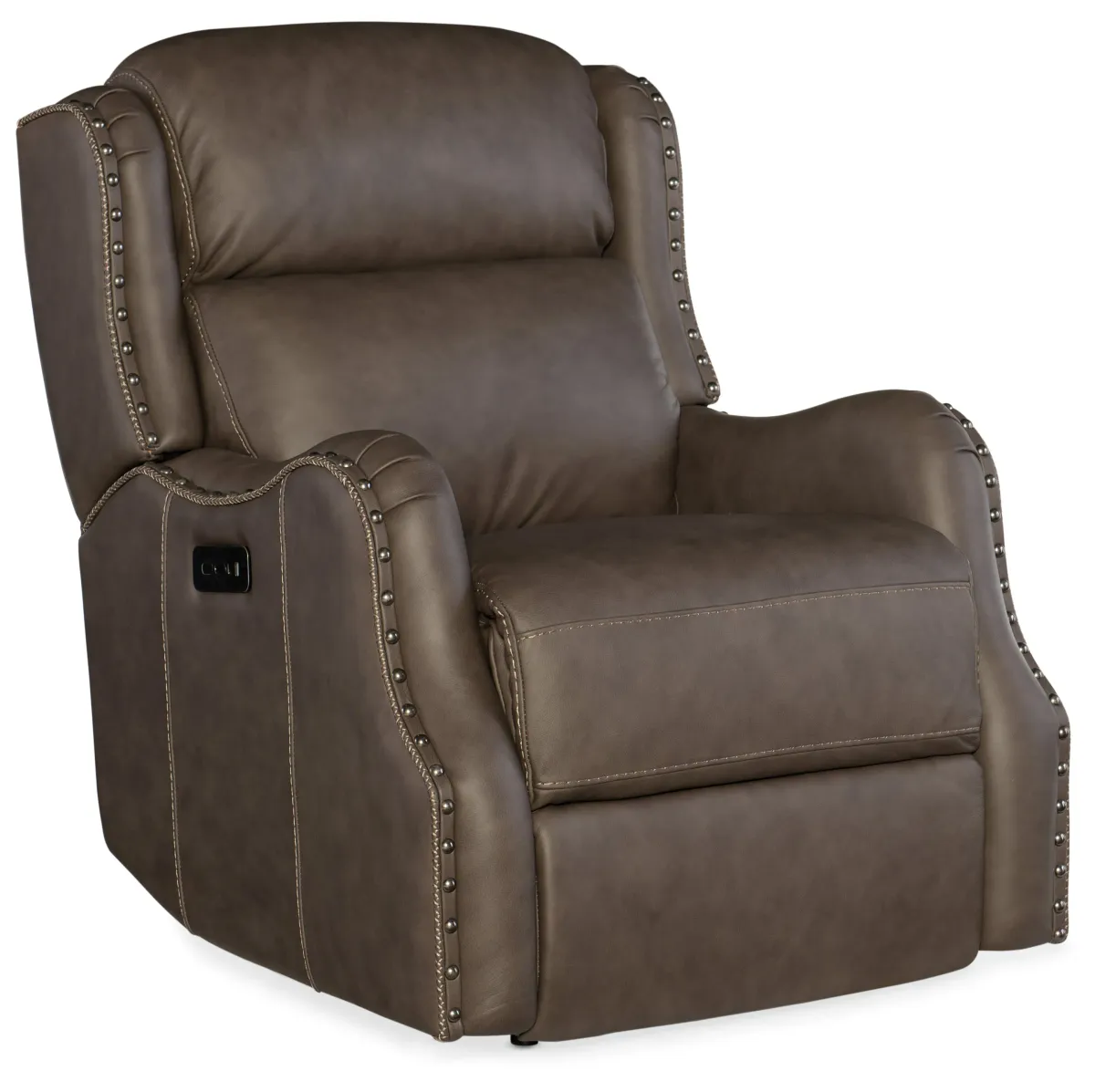 Hooker Furniture Living Room Sawyer Power Recliner with Power Headrest