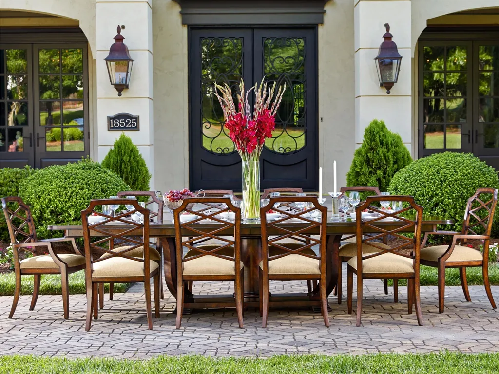 格纹餐椅(2把包装)