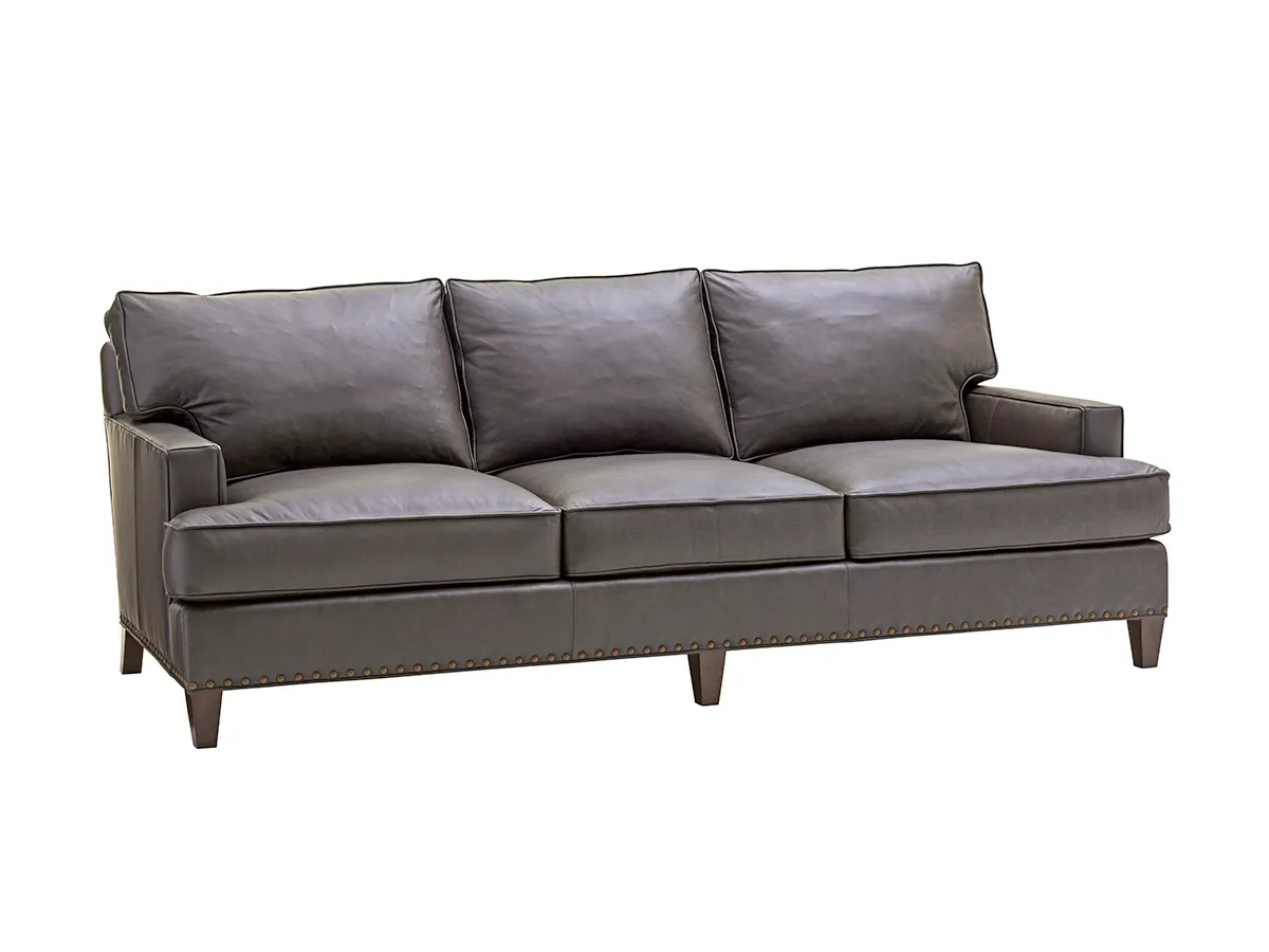 Zavala Hughes Leather Sofa