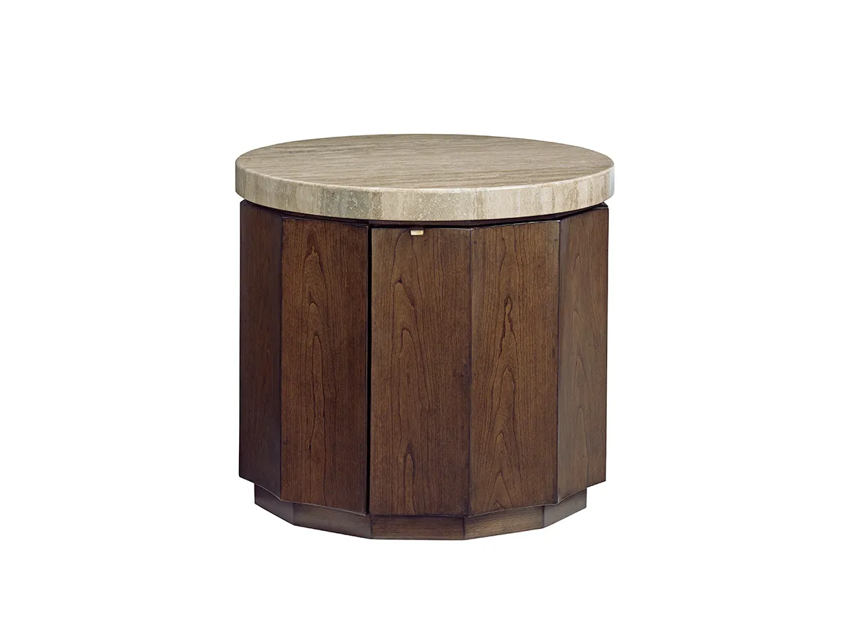 Laurel Canyon Glendora Drum Table